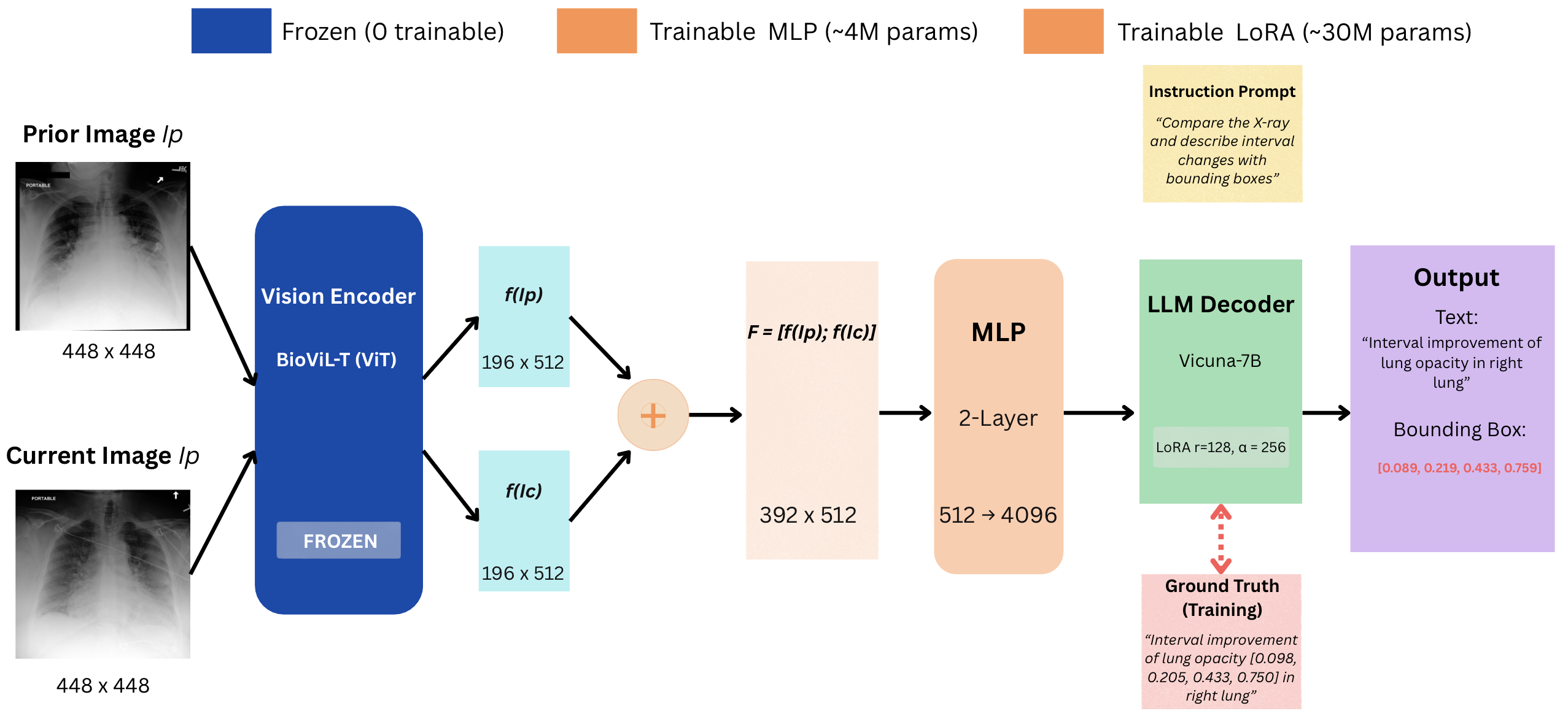 TRACE: Temporal Radiology with Anatomical Change Explanation for Grounded X-ray Report Generation