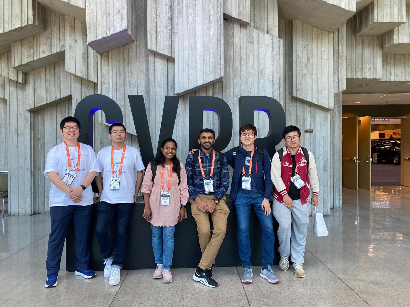 Meeting old PhD colleagues from UTD-Prabha-Guo lab at CVPR 2024